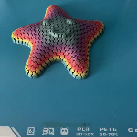 Star fabric fidget
